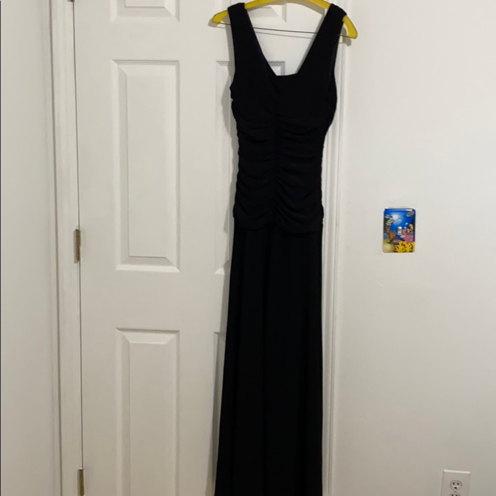 Black wedding or cocktail dress